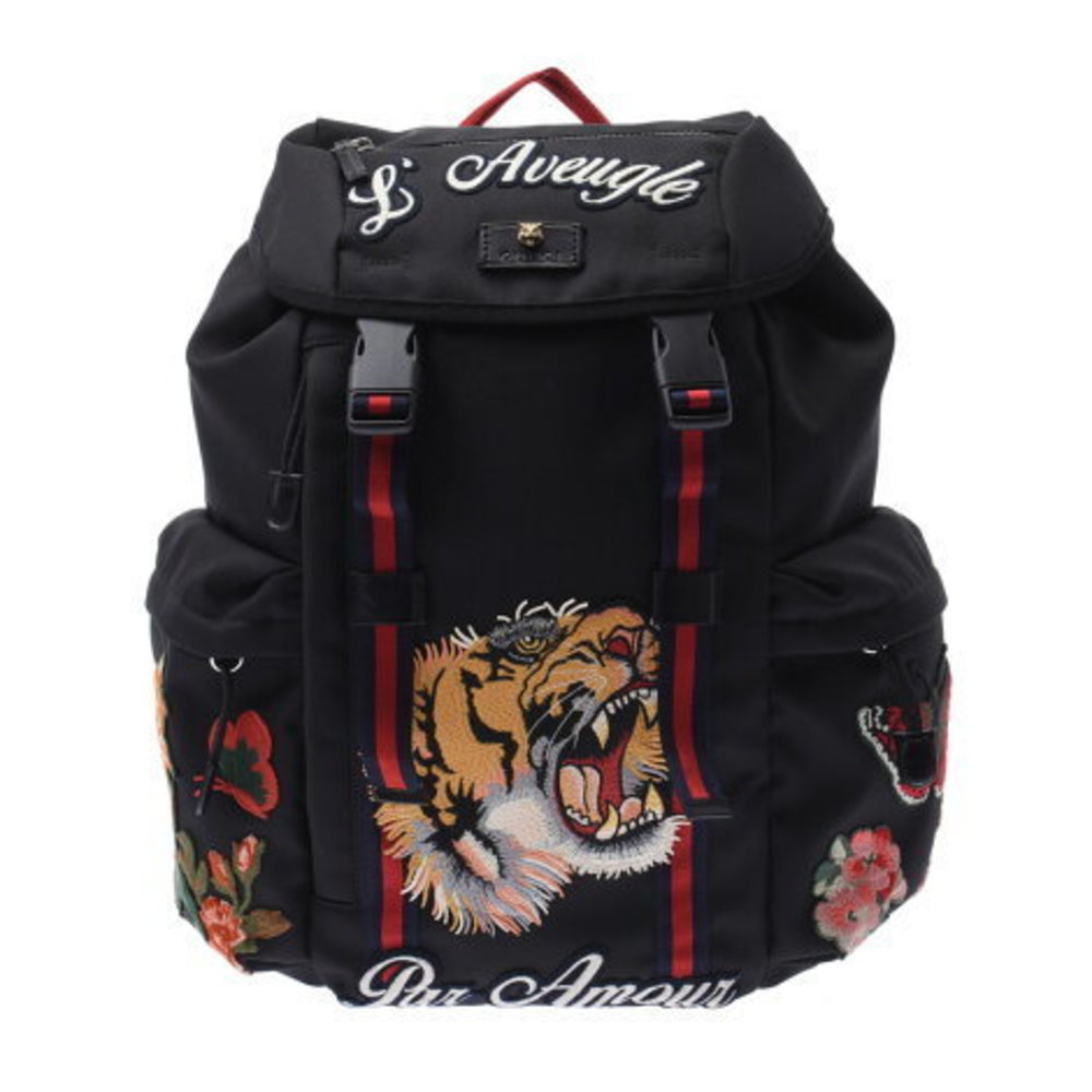 Gucci Backpack Tiger Black Rucksack Backpack Dayp… - image 1